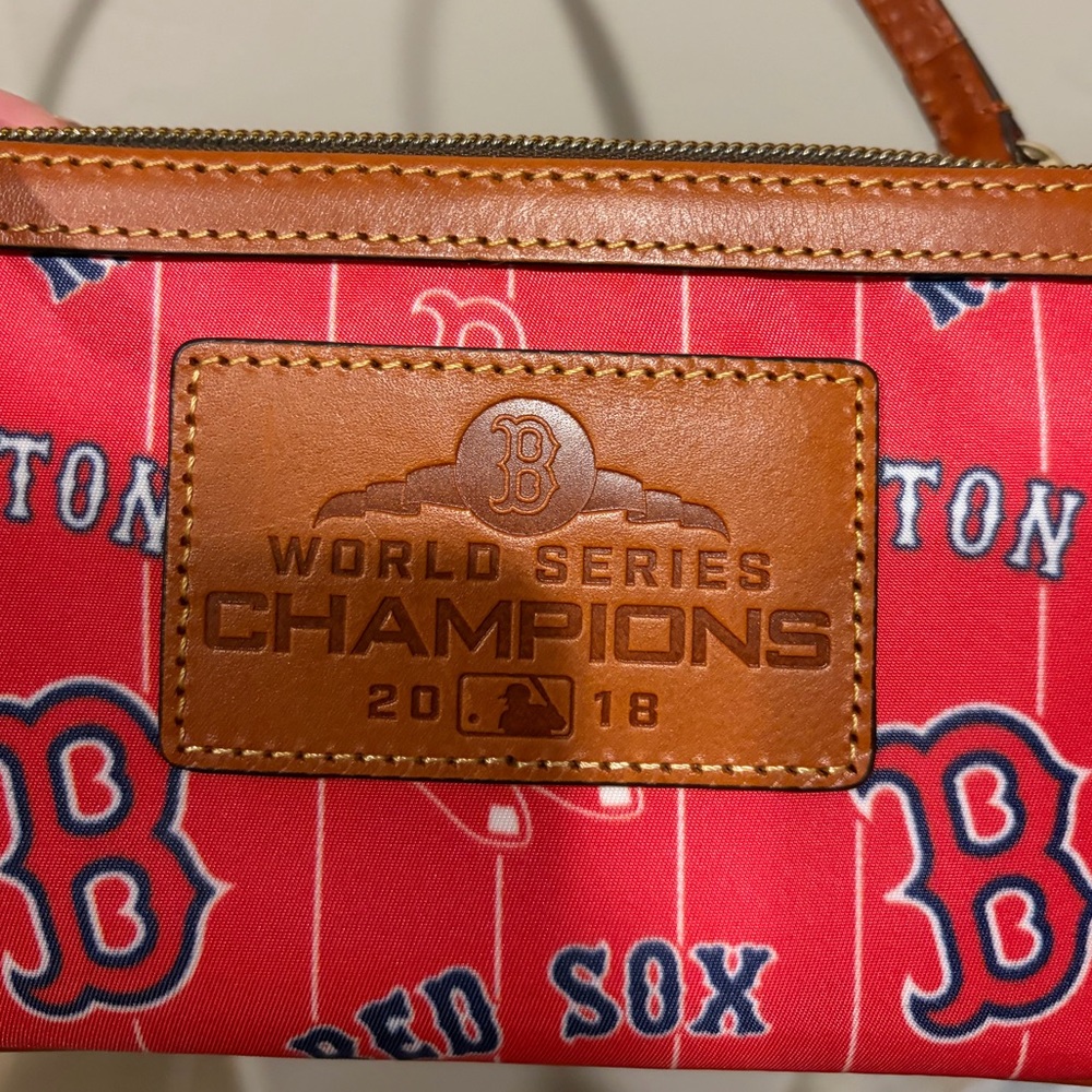 Dooney & Bourke Red Boston Red Sox Wristlet - Picture 14 of 16